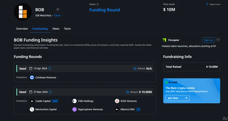BOB: Bitcoin DeFi's Latest Gambit